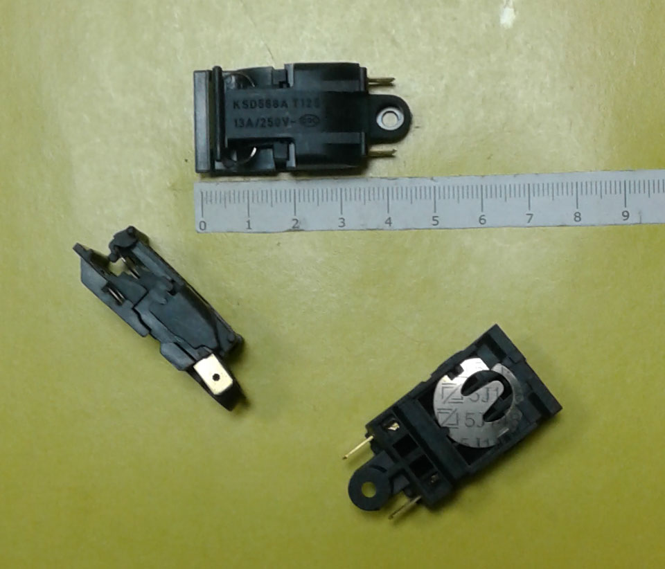 Термостат для чайника CB JQIF 16A T125 250V